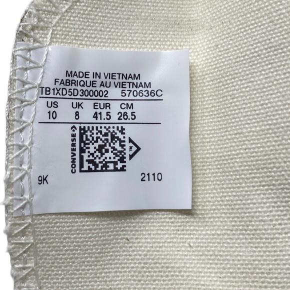 Converse Ctas Lift Women's Sneakers Platform Leopard Canvas Custom 570636C-WWLBY - Picture 7 of 8